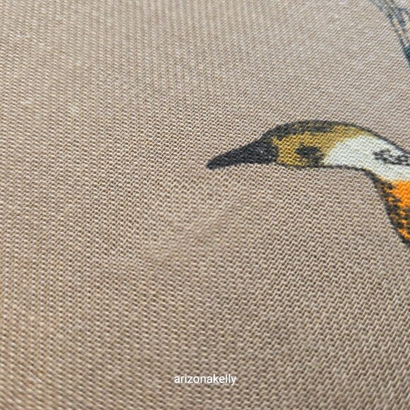 Large Square Scarf With Ducks Waterfowl Game Birds - Picture 16 of 16